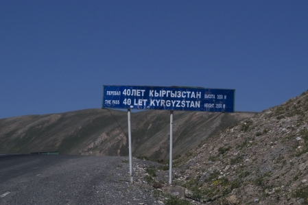 40 let Kyrgystan Pass 3.550 m
